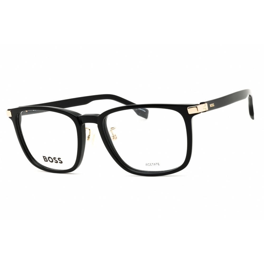 NWT Hugo Boss BOSS 1408/F-02M2 00 Gold Rectangle 54mm Eyeglasses